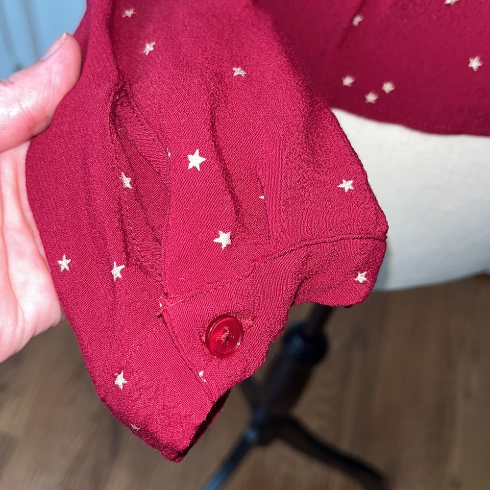 Rails Sloane Rouge Gradient Stars Top View 3